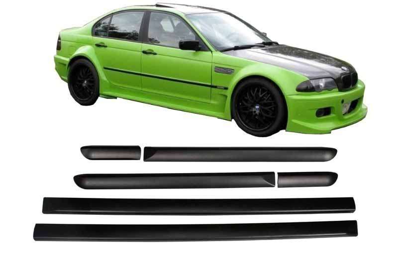 Βλησαρούλης Car Center - Suitable for BMW 3 Series E46 Sedan (1998-2005) Door Moldings M3 Design