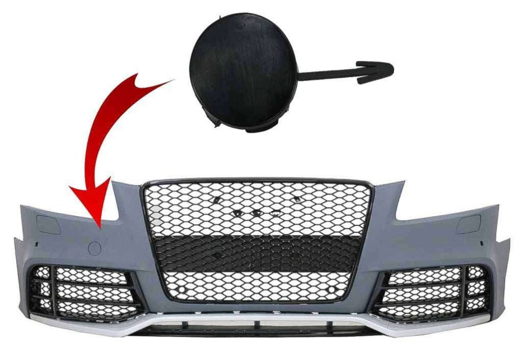 Βλησαρούλης Car Center - Tow Hook Cover Front Bumper suitable for AUDI A5 8T (2008-2016) RS5 Design
