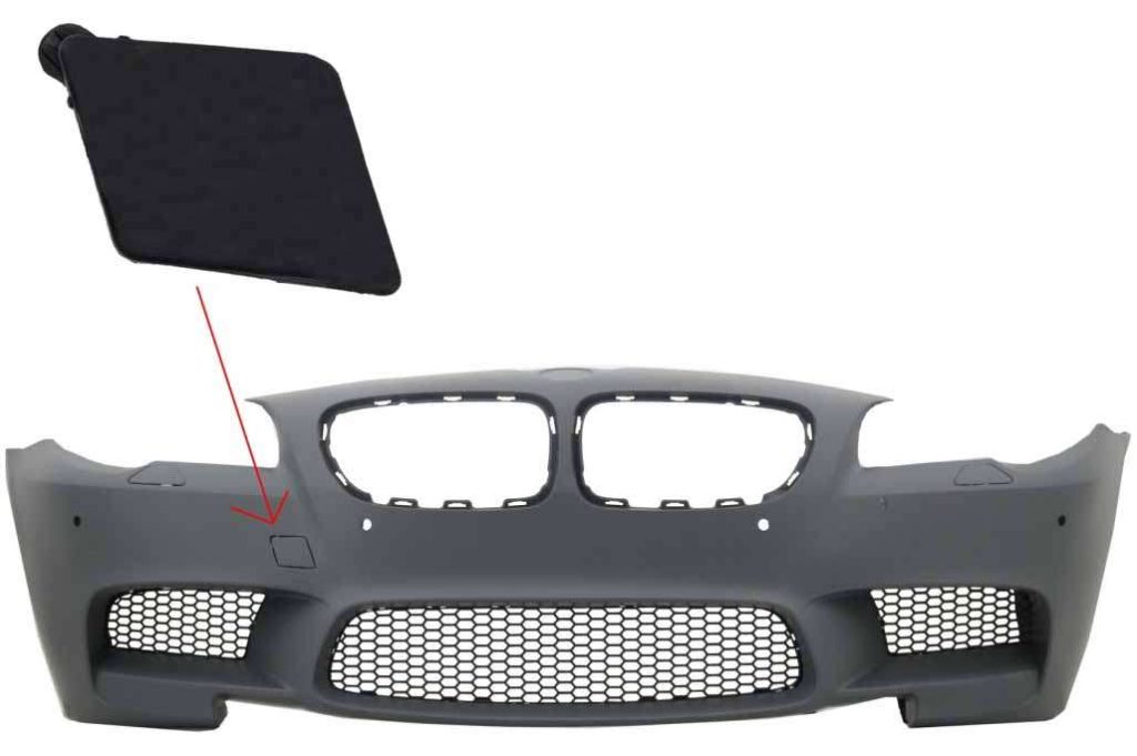 Βλησαρούλης Car Center - Tow Hook Cover Front Bumper suitable for BMW 5 Series F10 F11 (2011-2017) M5 Design