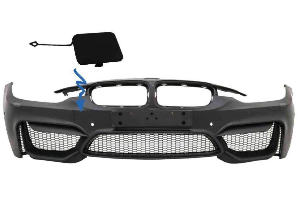 Βλησαρούλης Car Center - Tow Hook Cover suitable for Front Bumper M4 Design BMW 3 Series F30 F31 (2011-2018)