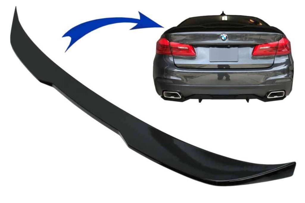 Βλησαρούλης Car Center - Trunk Boot Spoiler suitable for BMW 5 Series G30 (2017-Up) M Performance Design Piano Black