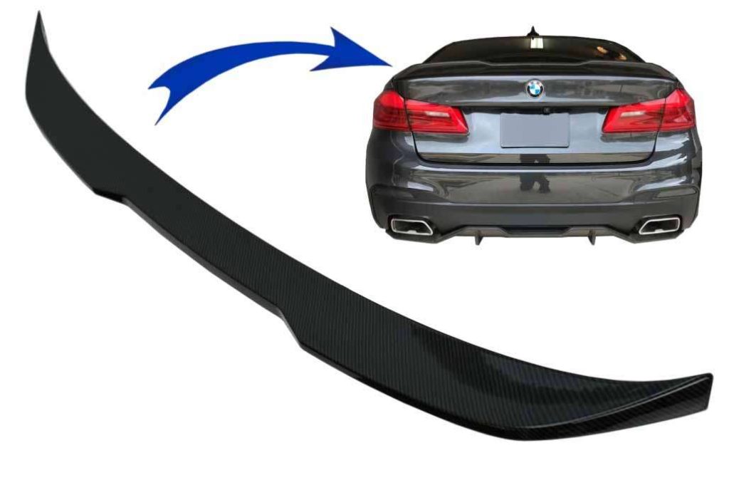 Βλησαρούλης Car Center - Trunk Boot Spoiler suitable for BMW 5 Series G30 (2017-Up) M Performance Design Carbon Look