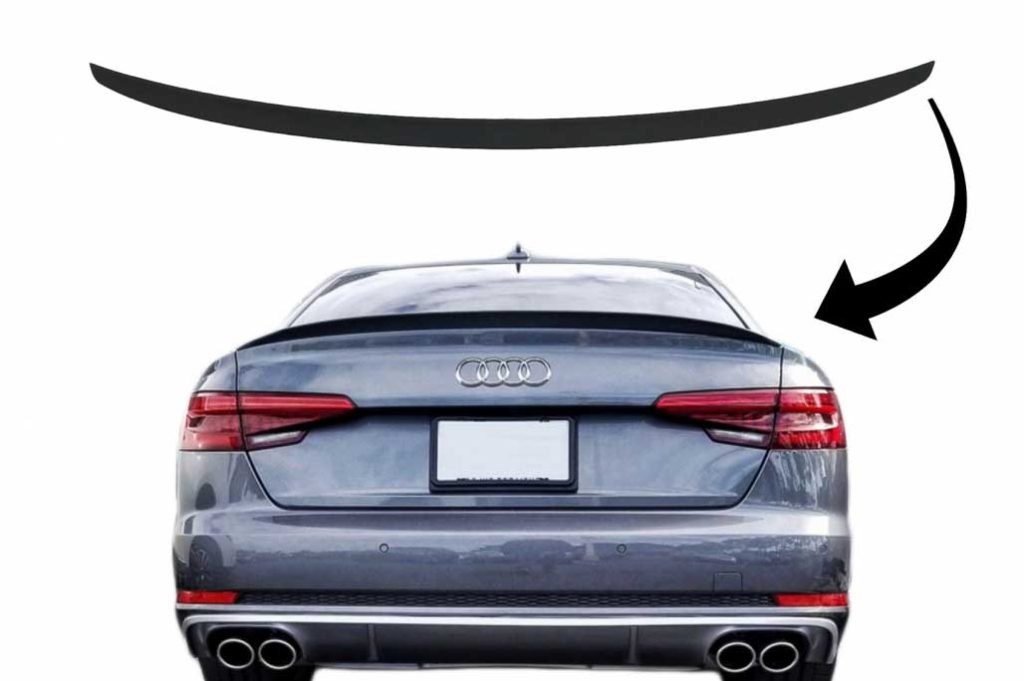 Βλησαρούλης Car Center - Trunk Spoiler suitable for AUDI A4 B9 Sedan (2016-up)
