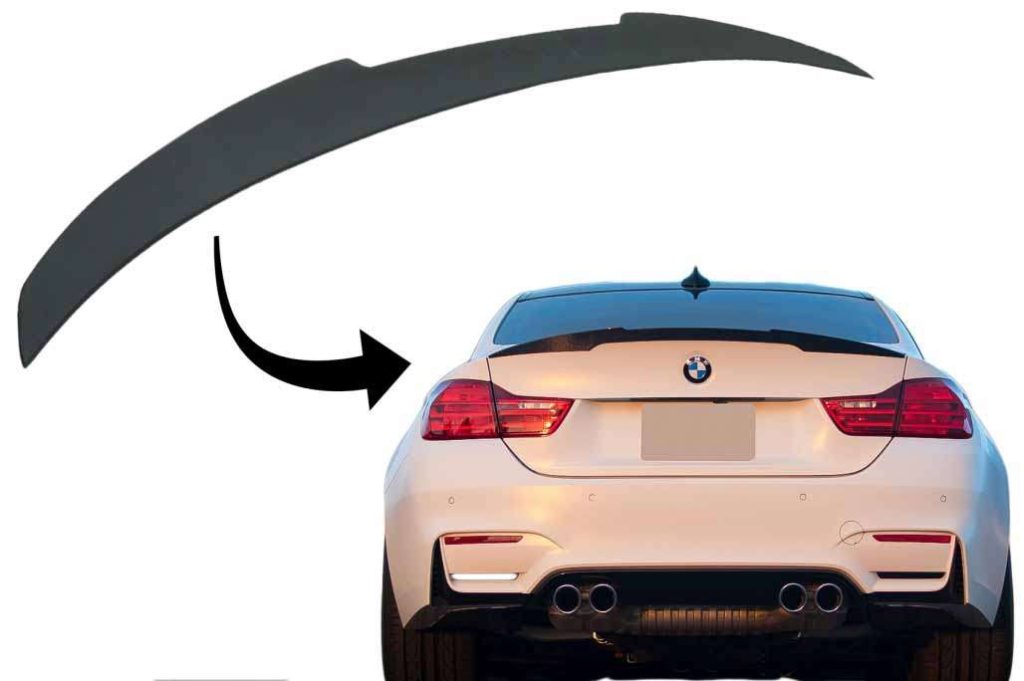 Βλησαρούλης Car Center - Trunk Spoiler suitable for BMW 4 Series Gran Coupe F36 (2014-up) M4 CSL Design