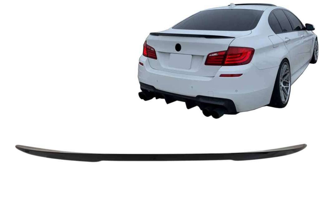 Βλησαρούλης Car Center - Trunk Spoiler suitable for BMW 5 Series F10 (2010-2017) M Design Piano Black