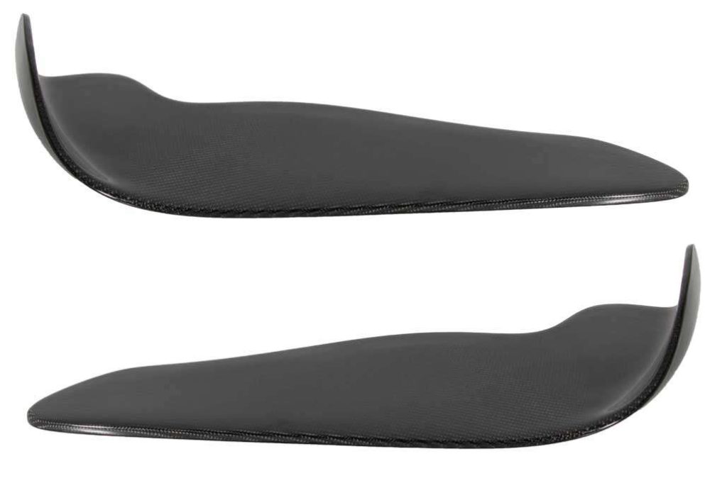 Βλησαρούλης Car Center - Universal Front Bumper Lip Spoiler Add On Extension Splitters Real Carbon