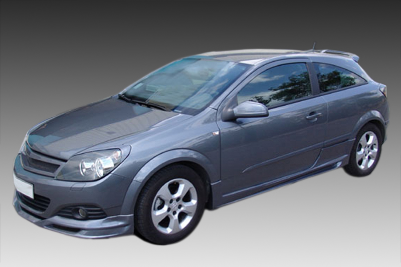 Βλησαρούλης Car Center - Εμπρός Σπόιλερ Opel Astra H 3-doors (2004-2009) motordromedesign
