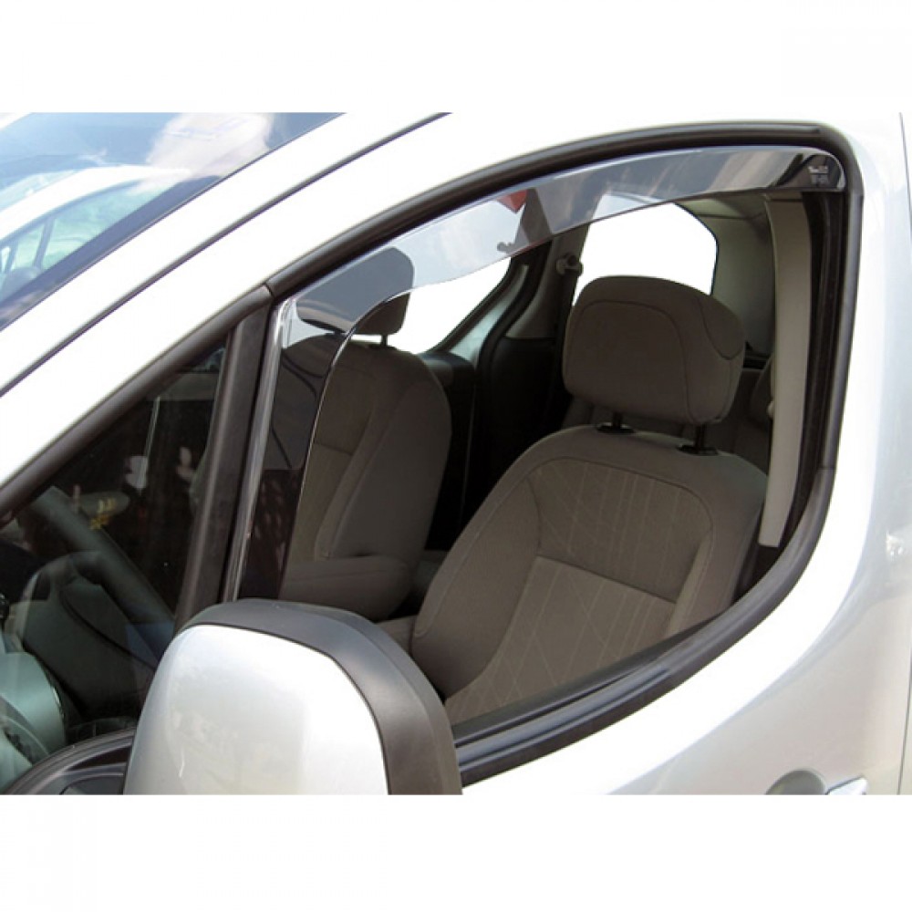 Βλησαρούλης Car Center - ΑΝΕΜΟΘΡΑΥΣΤΕΣ ΓΙΑ VW CADDY 2D 2004-2020 ΖΕΥΓΑΡΙ ΑΠΟ ΕΥΚΑΜΠΤΟ ΦΙΜΕ ΠΛΑΣΤΙΚΟ HEKO - 2 ΤΕΜ.