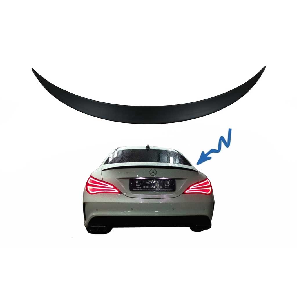 Βλησαρούλης Car Center - ΠΙΣΩ LIP SPOILER ΓΙΑ MERCEDES CLA C117 W117 (2013-2018)