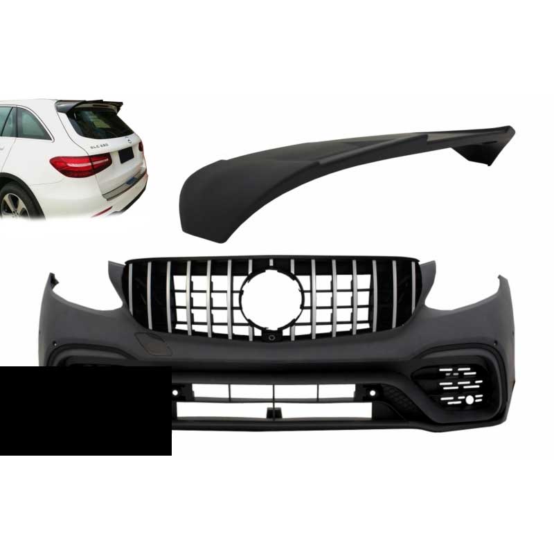 Βλησαρούλης Car Center - ΠΡΟΦΥΛΑΚΤΗΡΑΣ & ΠΡΟΣΘΕΤΟ SPOILER ΑΕΡΟΤΟΜΗΣ ΓΙΑ MERCEDES GLC X253 SUV (2015-2019) GLC 63 Design