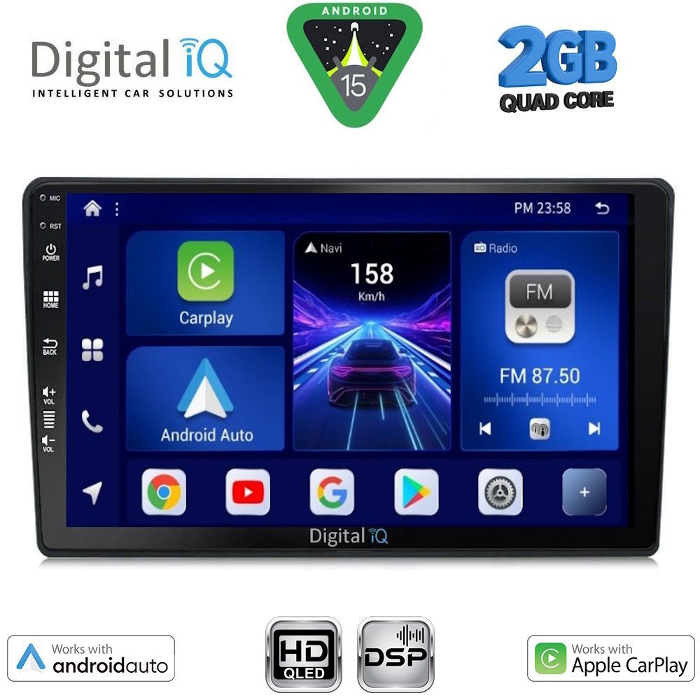 Βλησαρούλης Car Center - DIGITAL IQ BXC 3020_CPAA (9inc) MULTIMEDIA TABLET for ALFA ROMEO 159 – SPIDER – BRERA mod. 2004-2012