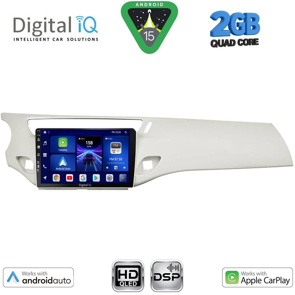 Βλησαρούλης Car Center - DIGITAL IQ BXC 3092_CPAA (9inc) MULTIMEDIA TABLET for CITROEN C3 - DS3 mod. 2009-2016