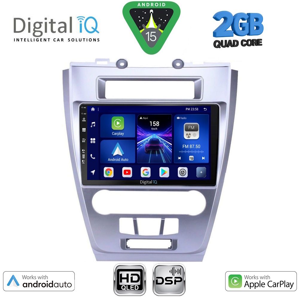 Βλησαρούλης Car Center - DIGITAL IQ BXC 3159_CPAA (10inc) MULTIMEDIA TABLET for FORD FUSION mod. 2012-2017