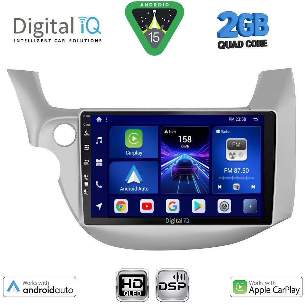 Βλησαρούλης Car Center - DIGITAL IQ BXC 3211_CPAA (10inc) MULTIMEDIA TABLET for HONDA JAZZ mod. 2008-2012
