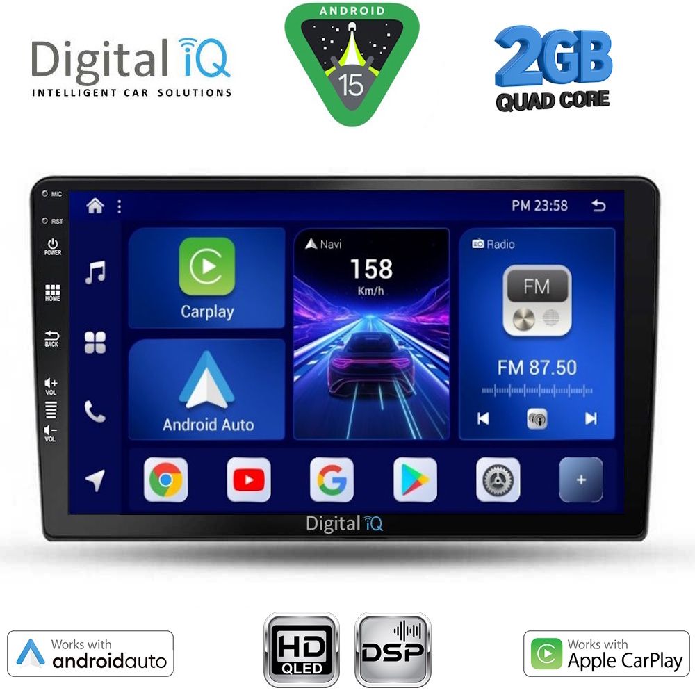 Βλησαρούλης Car Center - DIGITAL IQ BXC 3301_CPAA (9inc) MULTIMEDIA TABLET for KIA CEED mod. 2009-2012