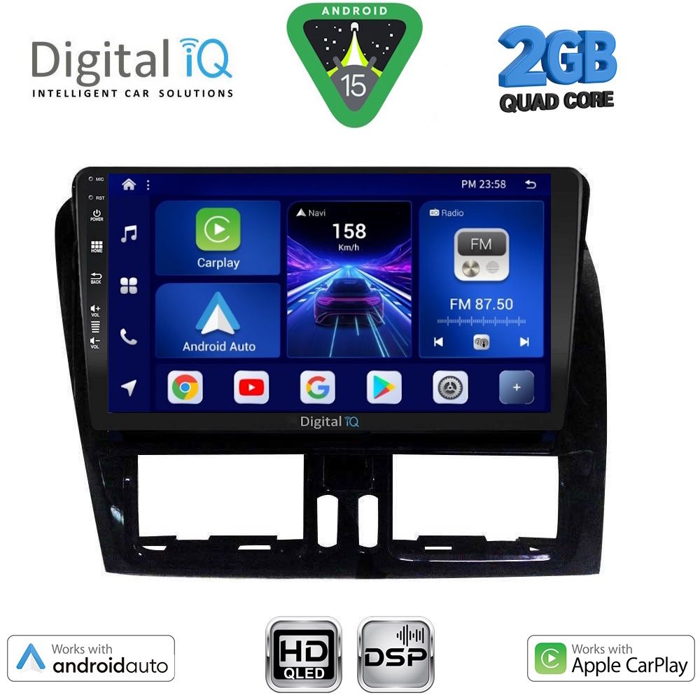 Βλησαρούλης Car Center - DIGITAL IQ BXC 3787_CPAA (9inc) MULTIMEDIA TABLET for VOLVO XC60 mod. 2009-2017