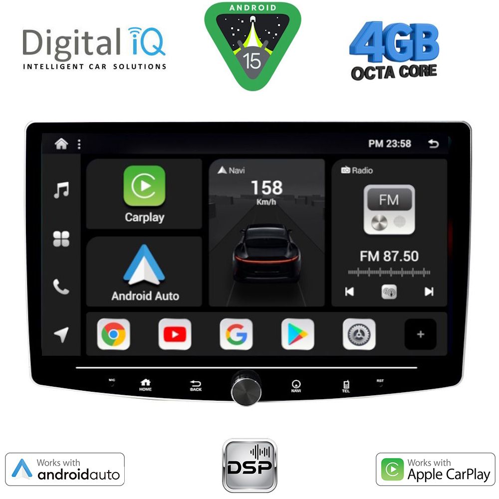 Βλησαρούλης Car Center - DIGITAL IQ BXF 6940_CPAA (10.1'' DIN) MULTIMEDIA TABLET 1DIN