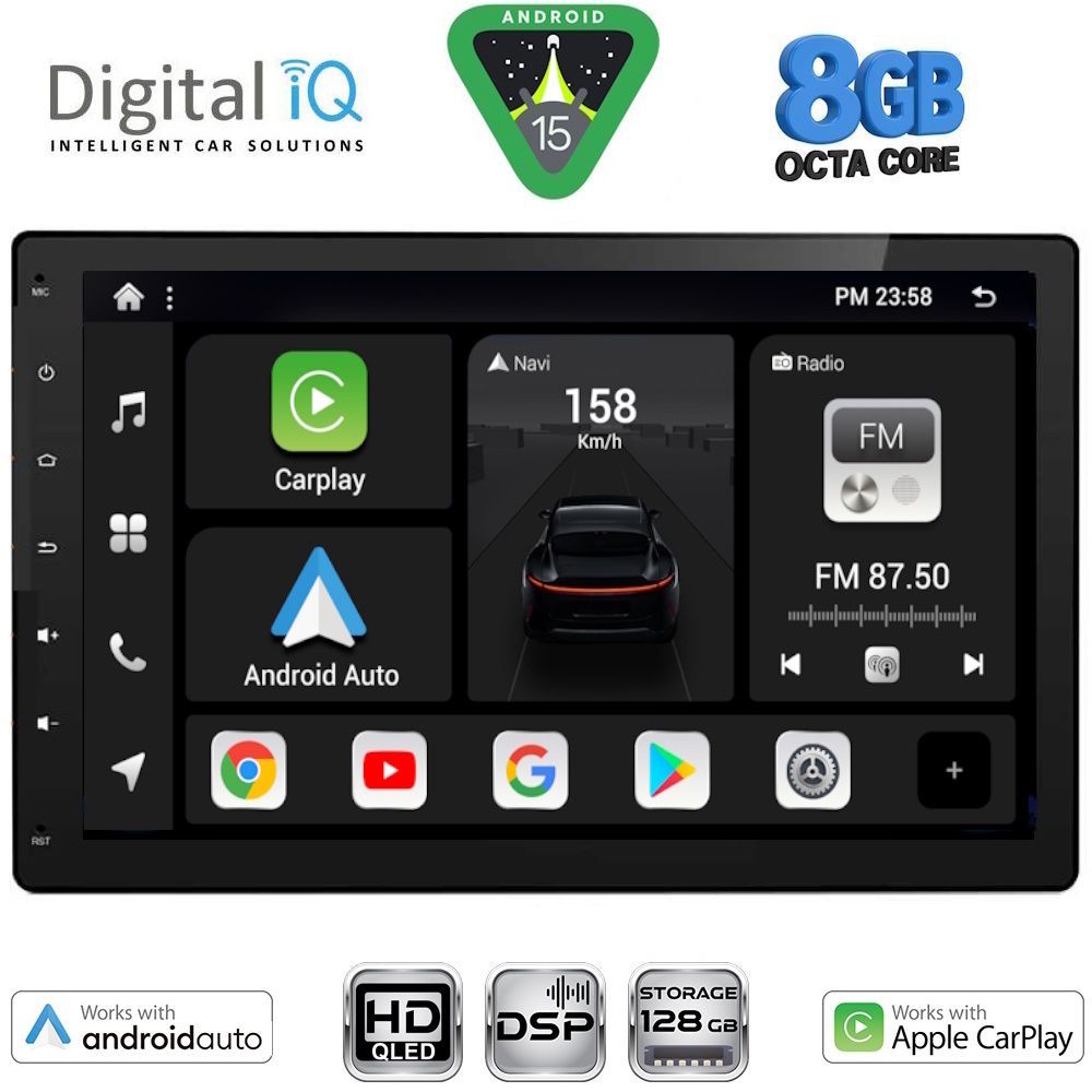 Βλησαρούλης Car Center - DIGITAL IQ BXF 600_CPAA (10.1'' DECK) MULTIMEDIA 2DIN