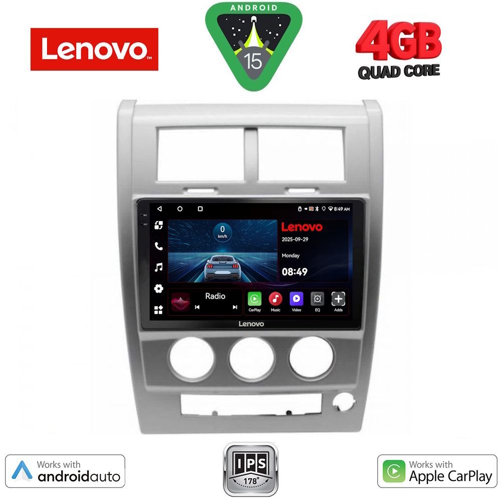 Βλησαρούλης Car Center - LENOVO LVE 8270_CPAA (10inc) MULTIMEDIA TABLET for JEEP CHEROKEE – LIBERTY mod. 2007-2014