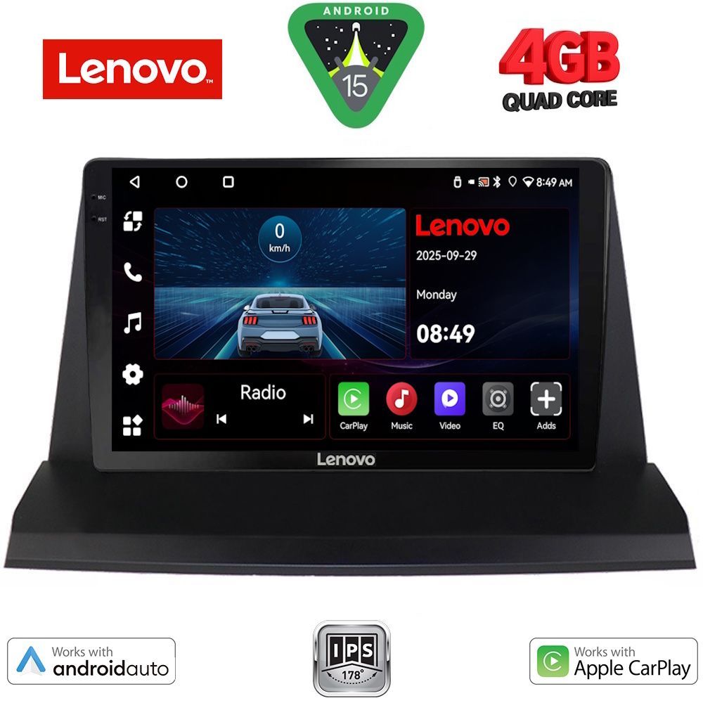 Βλησαρούλης Car Center - LENOVO LVE 8350_CPAA (9inc) MULTIMEDIA TABLET for LEXUS NX 200 mod. 2014>