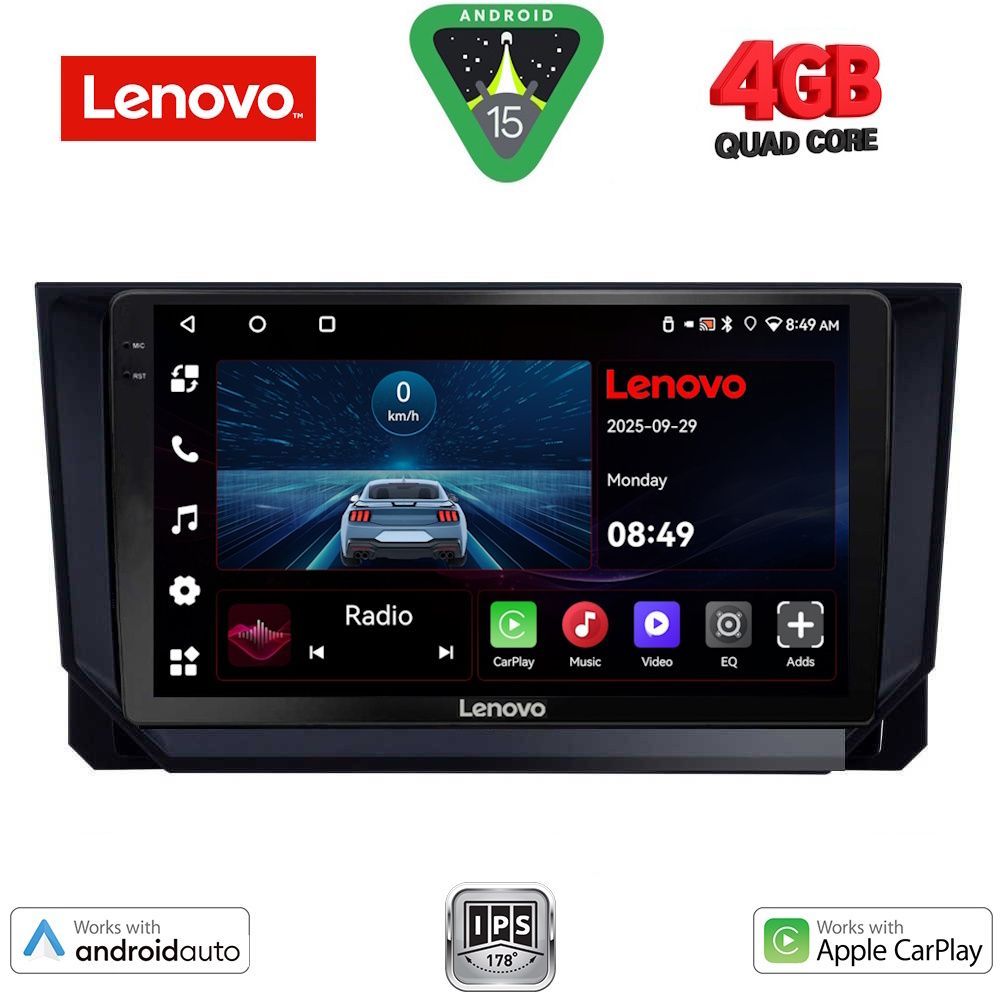 Βλησαρούλης Car Center - LENOVO LVE 8391_CPAA (10inc) MULTIMEDIA TABLET for MAZDA CX9 mod. 2006-2015