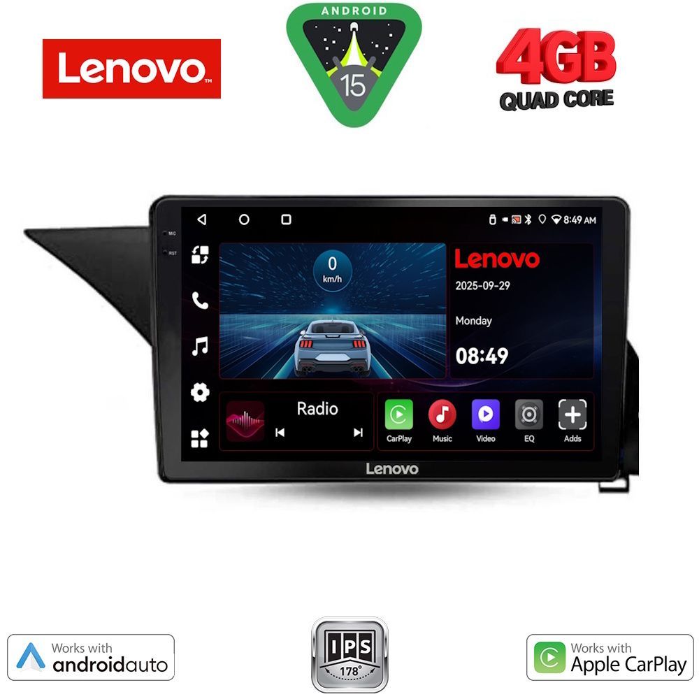 Βλησαρούλης Car Center - LENOVO LVE 8410_CPAA (10inc) MULTIMEDIA TABLET for MERCEDES E (W212) mod. 2012-2014 (NTG 4.5)
