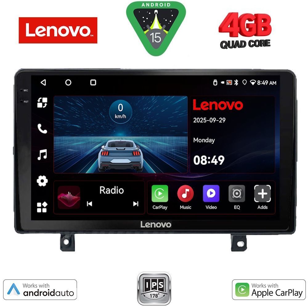 Βλησαρούλης Car Center - LENOVO LVE 8485_CPAA (9inc) MULTIMEDIA TABLET for OPEL ASTRA H mod.2004-2010