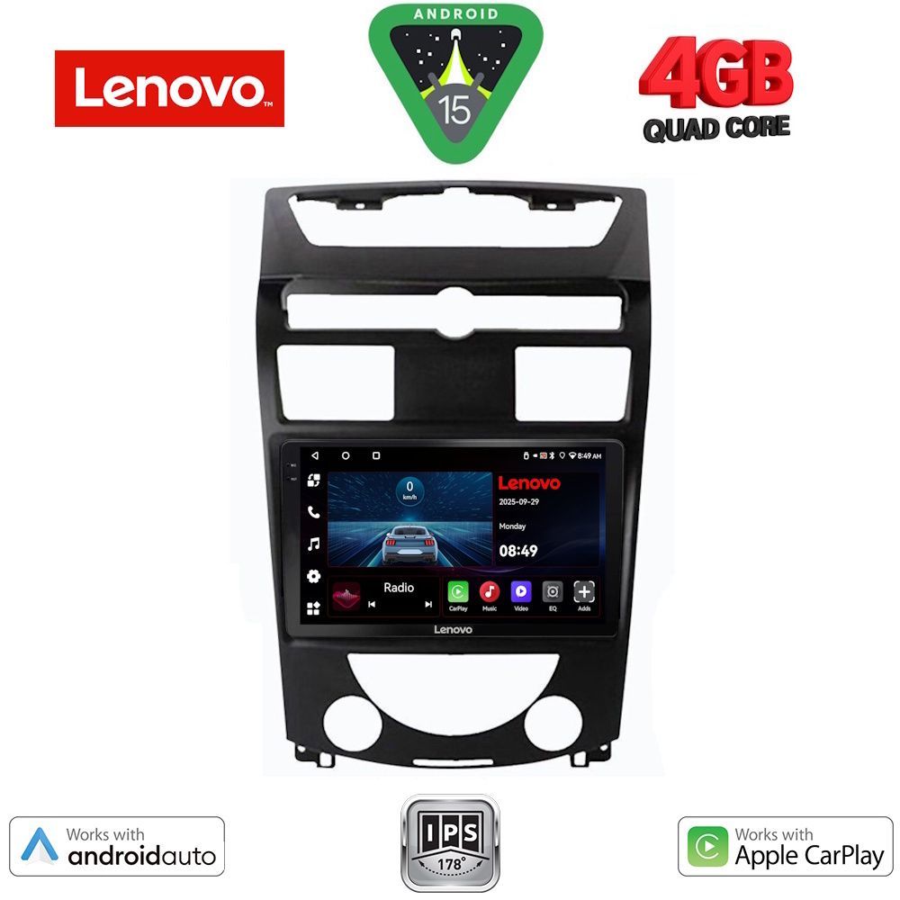 Βλησαρούλης Car Center - LENOVO LVE 8657_CPAA (10inc) MULTIMEDIA TABLET for SSANGYANG REXTON mod. 2006-2015