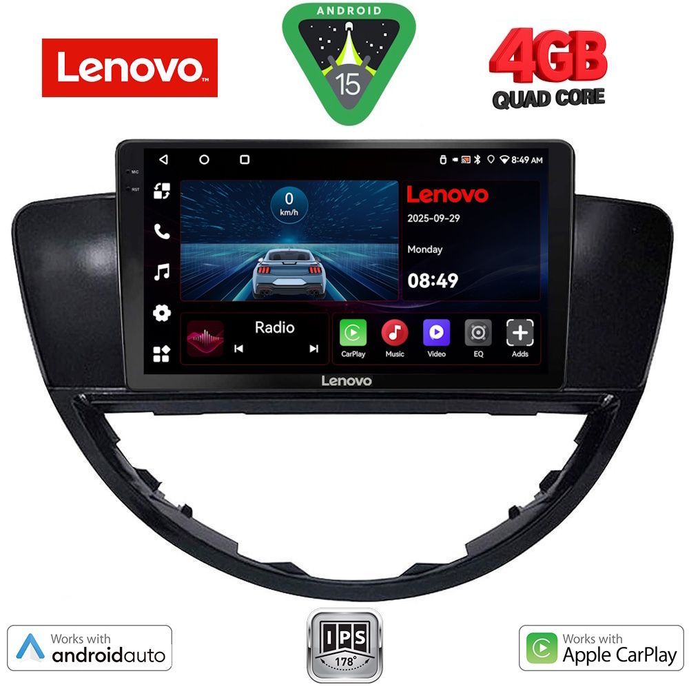 Βλησαρούλης Car Center - LENOVO LVE 8660_CPAA (9inc) MULTIMEDIA TABLET for SUBARU TRIBECA mod. 2007-2014