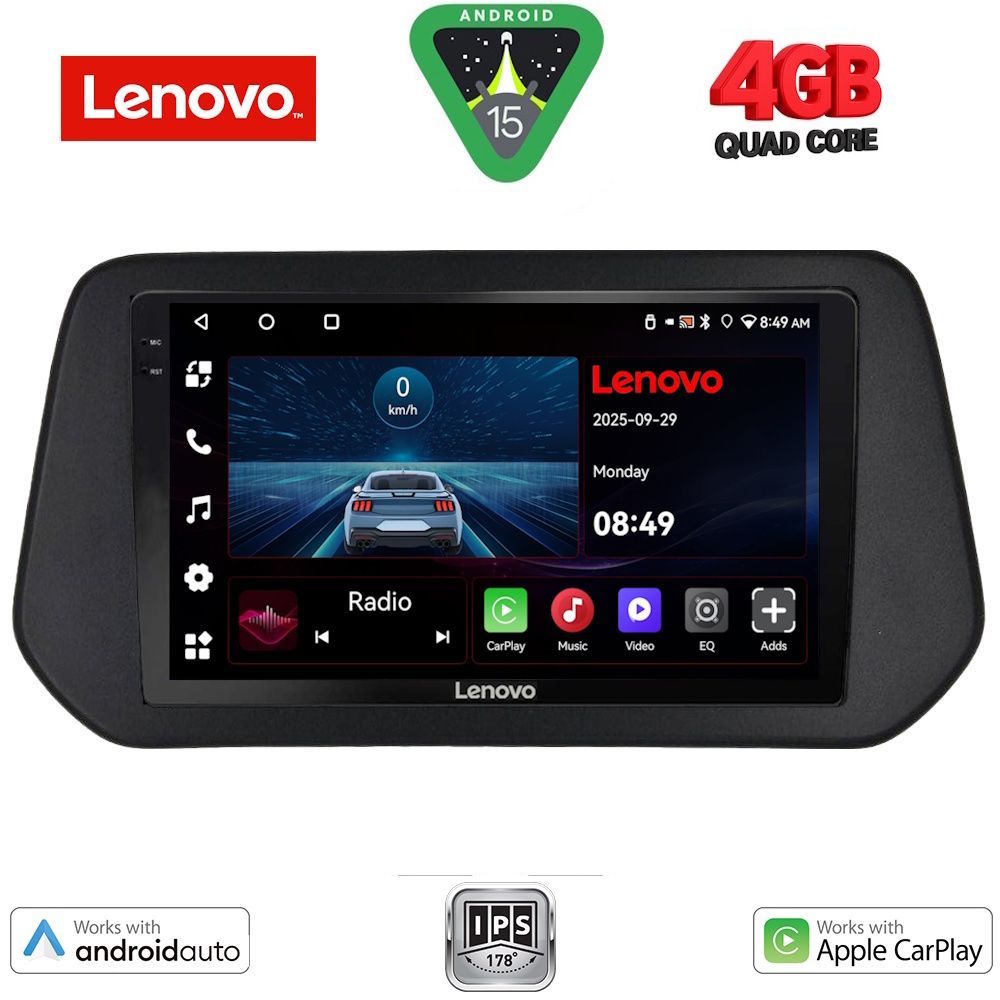 Βλησαρούλης Car Center - LENOVO LVE 8690_CPAA (9inc) MULTIMEDIA TABLET for SUZUKI SΧ4 S-CROSS mod. 2021>