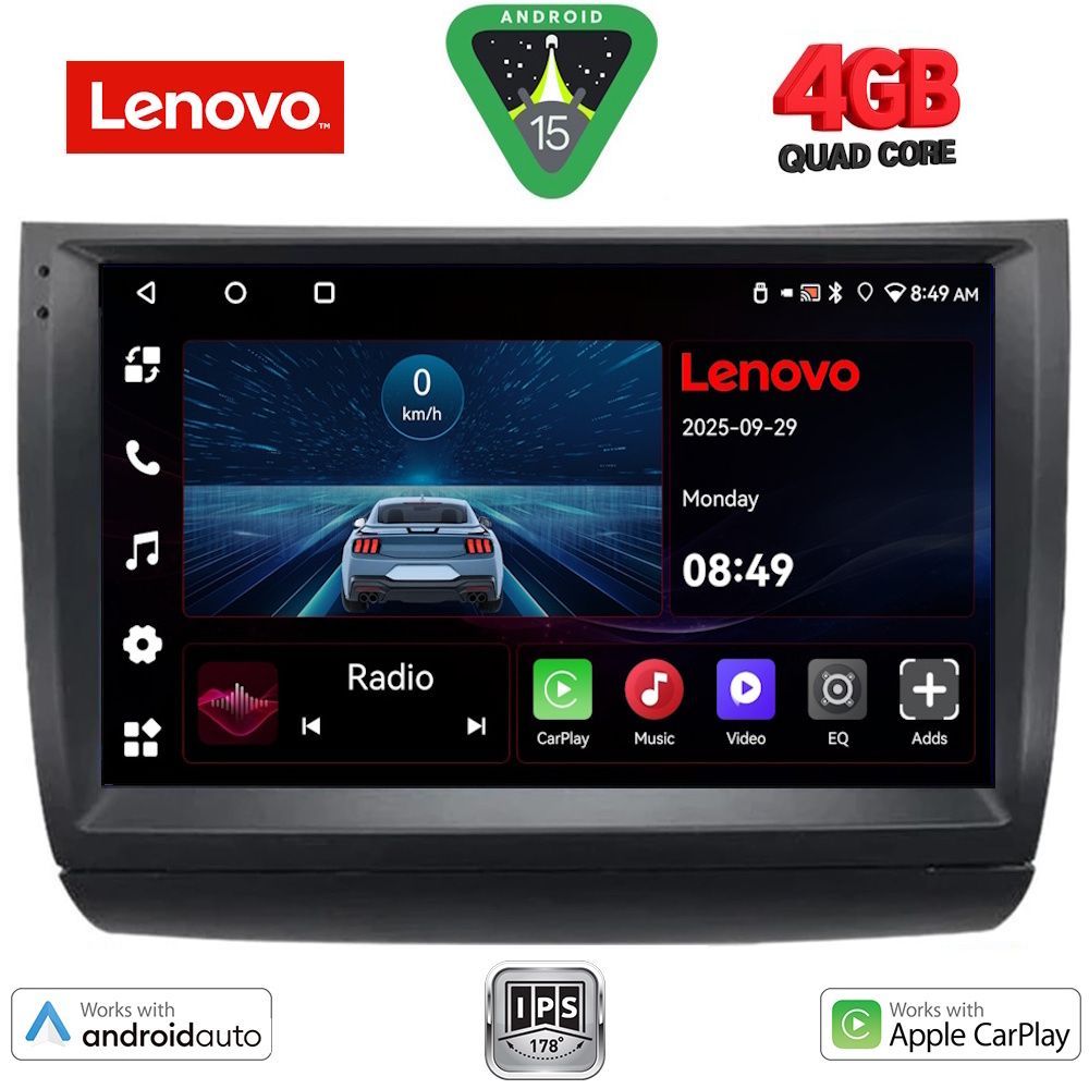 Βλησαρούλης Car Center - LENOVO LVE 8728_CPAA (9inc) MULTIMEDIA TABLET for TOYOTA PRIUS mod. 2003-2009