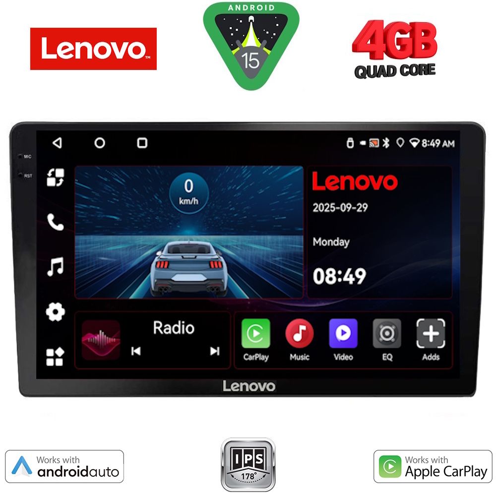Βλησαρούλης Car Center - LENOVO LVE 8910_CPAA (10.1inc) MULTIMEDIA TABLET
