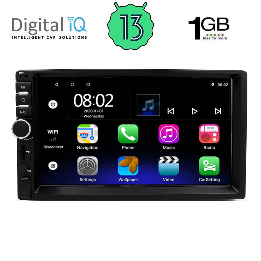 Βλησαρούλης Car Center - DIGITAL IQ RSA 111_LITE (7"_DIN) MULTIMEDIA 2DIN