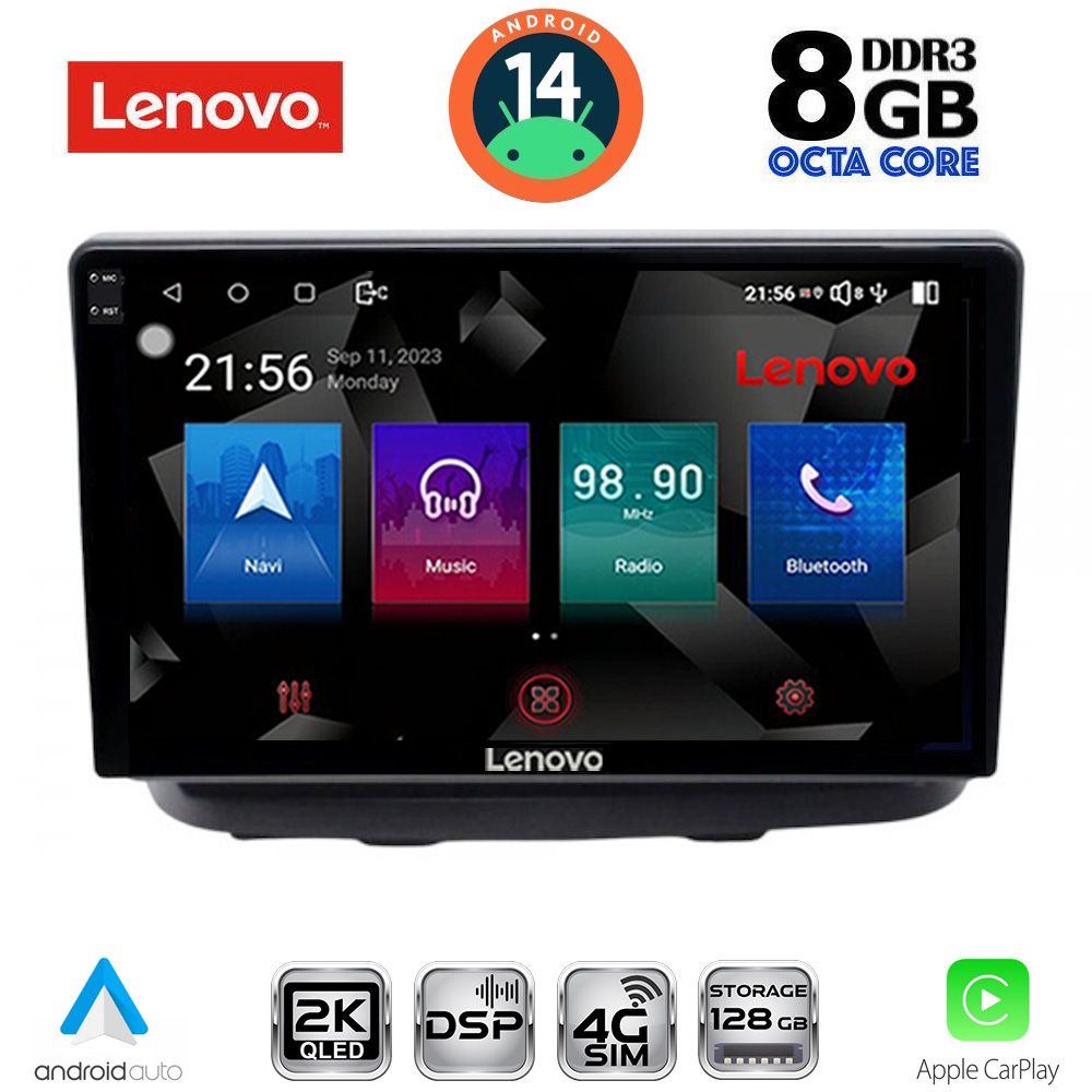 Βλησαρούλης Car Center - LENOVO SSW 10135_CPA (10inc) MULTIMEDIA TABLET for FIAT DOBLO mod. 2002-2009