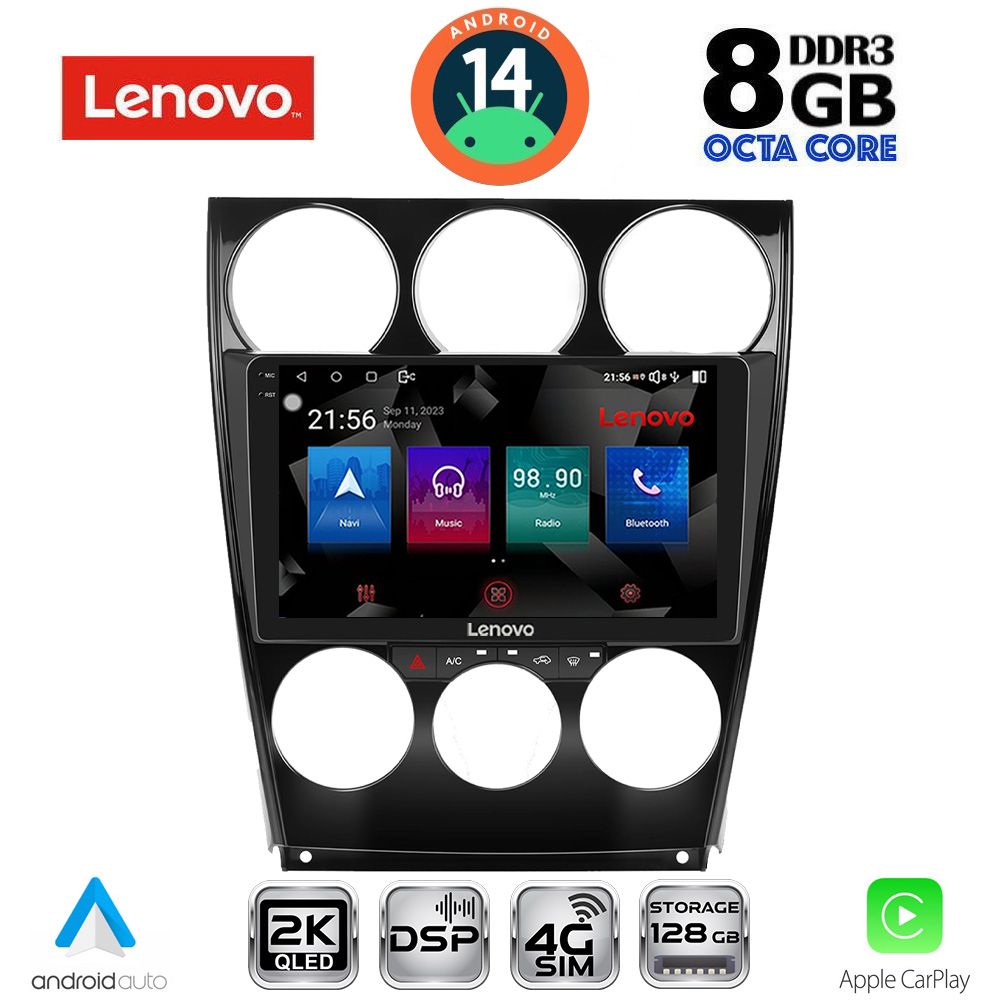 Βλησαρούλης Car Center - LENOVO SSW 10375_CPA (9inc) MULTIMEDIA TABLET for MAZDA 6 (FACELIFT) mod. 2005-2008