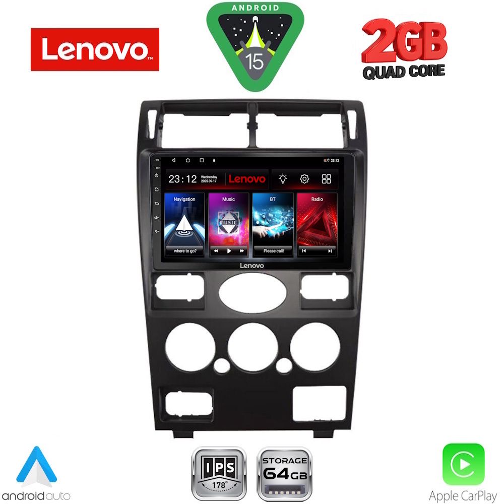 Βλησαρούλης Car Center - LENOVO LVD 2161B_CPA (9inc) MULTIMEDIA TABLET for FORD MONDEO mod. 2003-2006