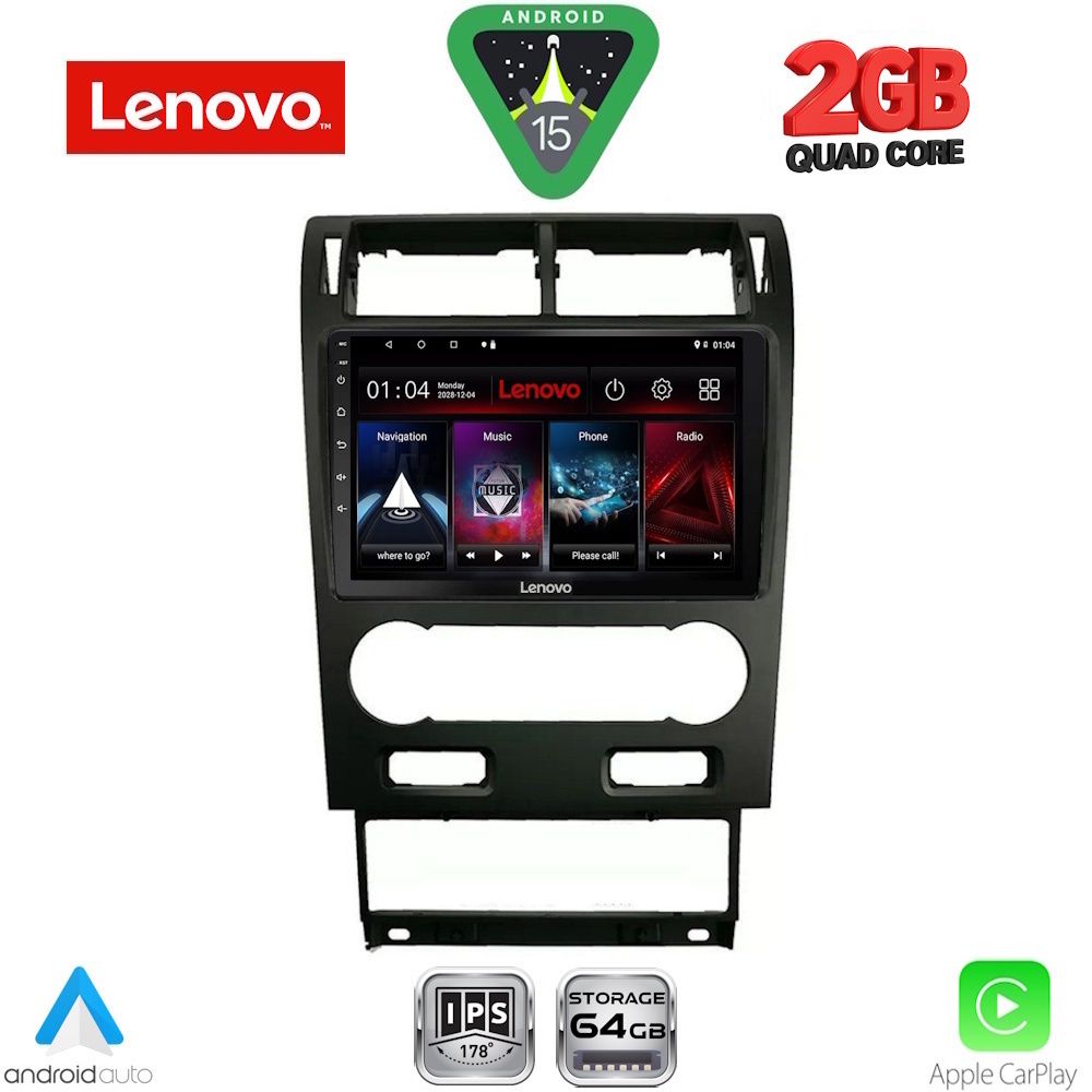 Βλησαρούλης Car Center - LENOVO LVD 2161A_CPA (9inc) MULTIMEDIA TABLET for FORD MONDEO mod. 2003-2006