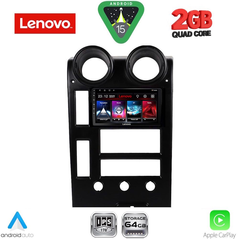 Βλησαρούλης Car Center - LENOVO LVD 2215_CPA (9inc) MULTIMEDIA TABLET for HUMMER H2 mod. 2001-2007