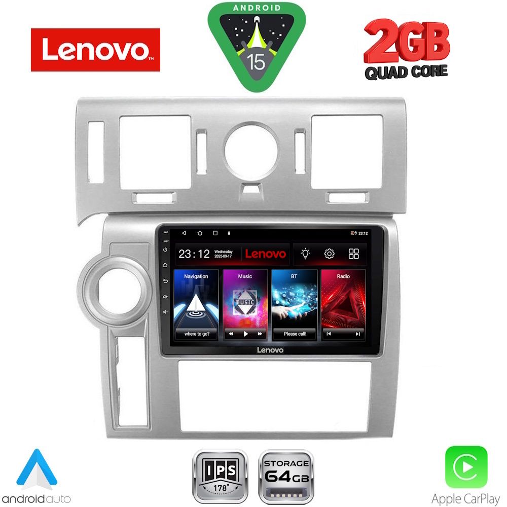 Βλησαρούλης Car Center - LENOVO LVD 2216_CPA (9inc) MULTIMEDIA TABLET for HUMMER H2 mod. 2008-2009