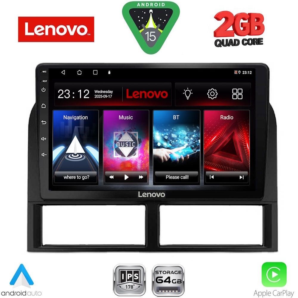Βλησαρούλης Car Center - LENOVO LVD 2280_CPA (9inc) MULTIMEDIA TABLET for JEEP GRAND CHEROKEE mod. 1999-2004