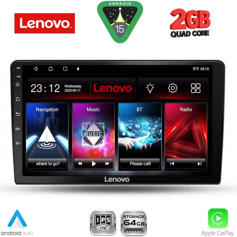 Βλησαρούλης Car Center - LENOVO LVD 2301_CPA (9inc) MULTIMEDIA TABLET for KIA CEED  mod. 2009-2012