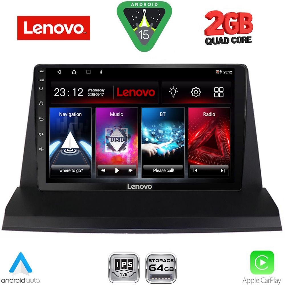 Βλησαρούλης Car Center - LENOVO LVD 2350_CPA (9inc) MULTIMEDIA TABLET for LEXUS NX 200 mod. 2014-2022