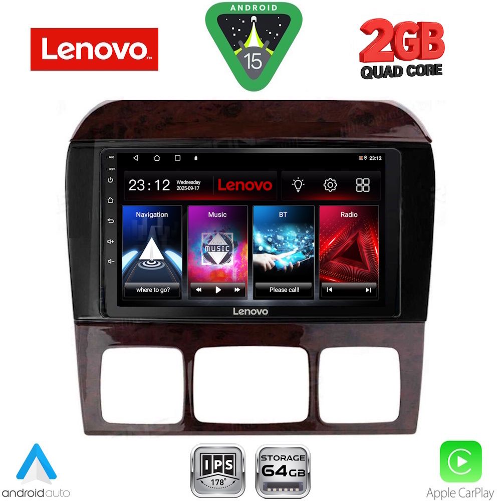 Βλησαρούλης Car Center - LENOVO LVD 2426_CPA (9inc) MULTIMEDIA TABLET for MERCEDES  S  W220  mod. 1998-2005