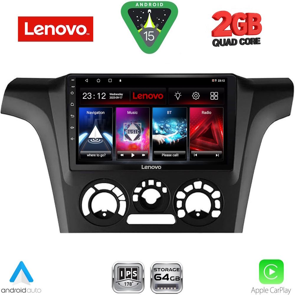 Βλησαρούλης Car Center - LENOVO LVD 2441_CPA A/C (9inc) MULTIMEDIA TABLET for MITSUBISHI OUTLANDER mod. 2001-2005