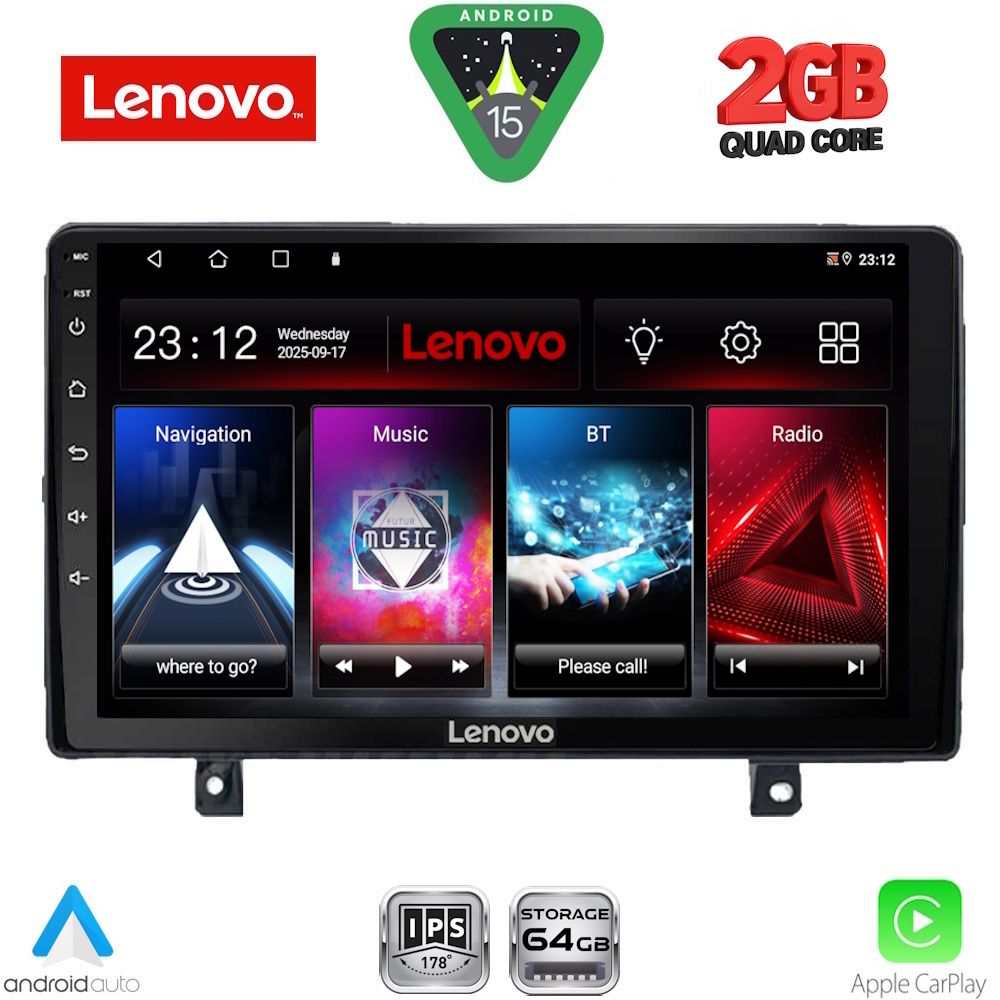 Βλησαρούλης Car Center - LENOVO LVD 2485_CPA (9inc) MULTIMEDIA TABLET for OPEL ASTRA H mod.2004-2010