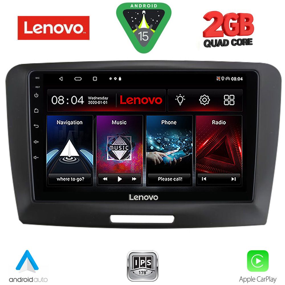 Βλησαρούλης Car Center - LENOVO LVD 2604A_CPA (9inc) MULTIMEDIA TABLET for SKODA SUPERB mod. 2008-2015