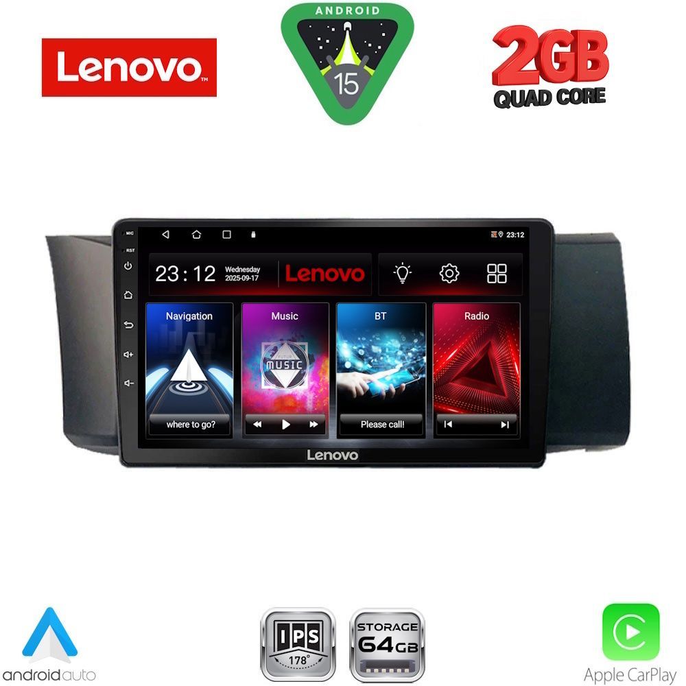 Βλησαρούλης Car Center - LENOVO LVD 2669_CPA (9inc) MULTIMEDIA TABLET for TOYOTA GT86 - SUBARU BRZ mod. 2012>