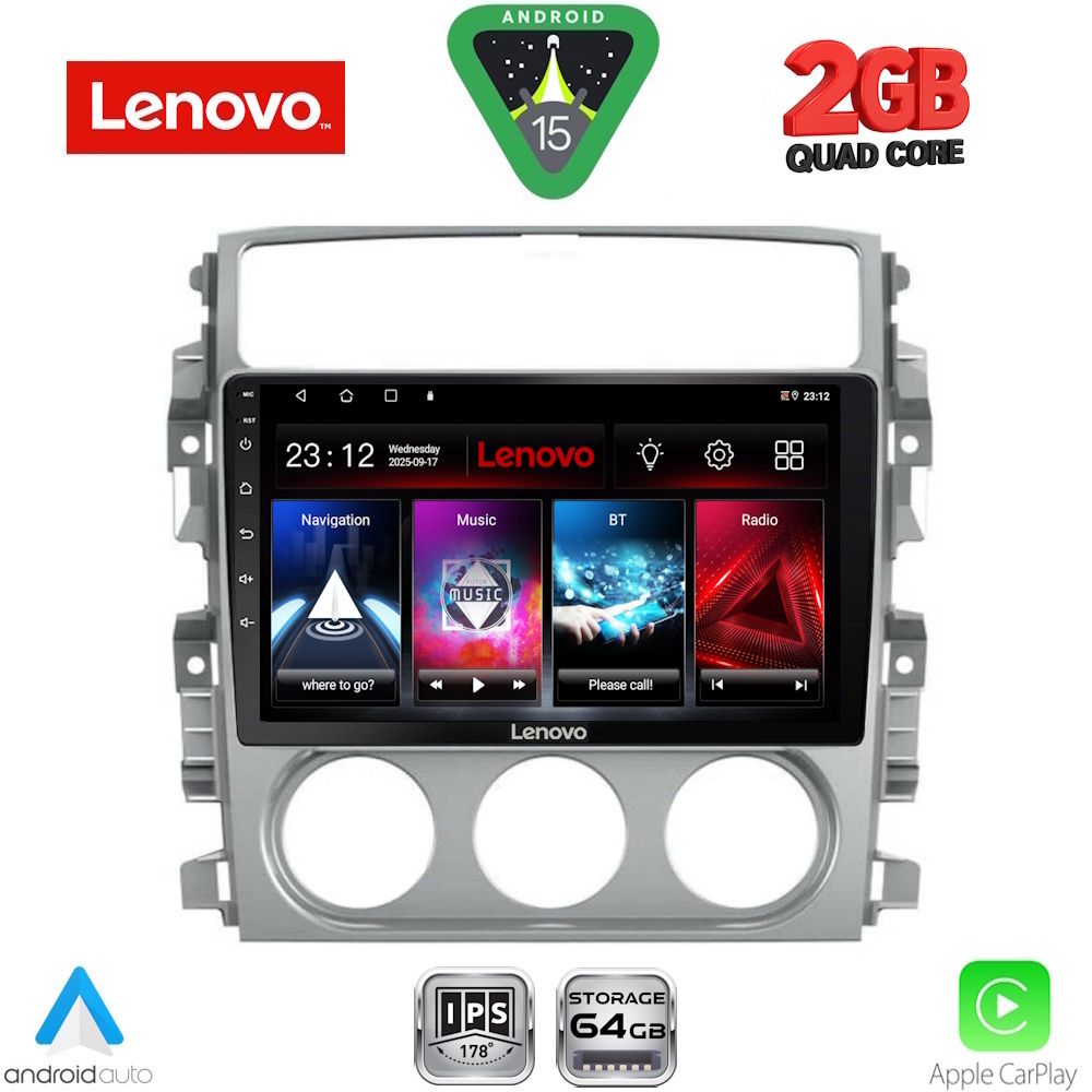 Βλησαρούλης Car Center - LENOVO LVD 2681_CPA (9inc) MULTIMEDIA TABLET for SUZUKI LIANA mod. 2001-2007