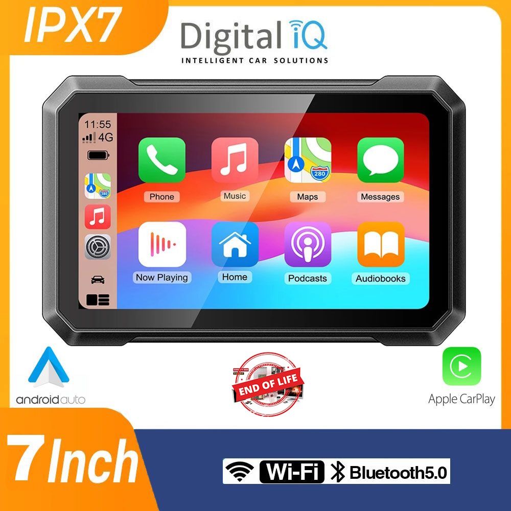 Βλησαρούλης Car Center - DIGITAL IQ PNA 7000_CPAA (7inc) MOTORCYCLE NAVIGATOR