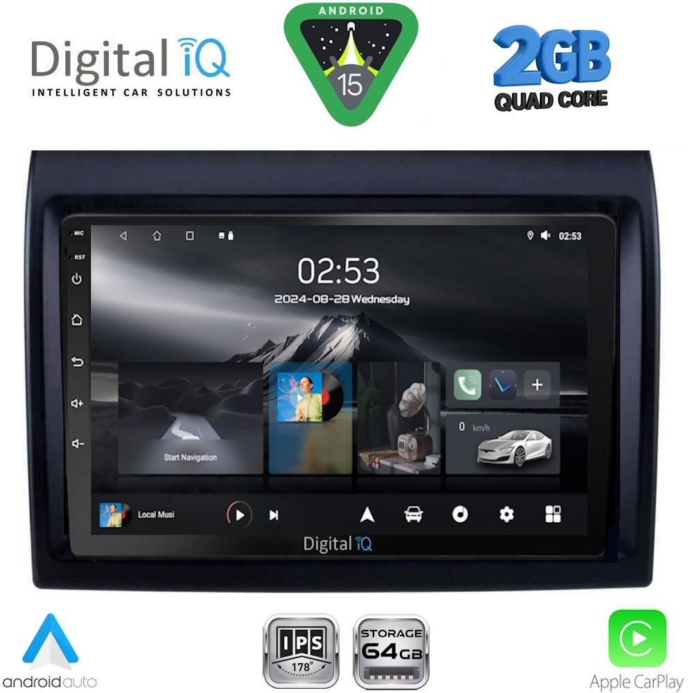 Βλησαρούλης Car Center - DIGITAL IQ RSD 1140_CPA (9inc) MULTIMEDIA TABLET for FIAT DUCATO mod. 2006-2011